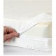 Zipped Stretch Mattress Cover - Double White by Linens & Curtains - B00ISYBYTG